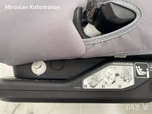 Детско столче за кола NUNA MYTI сиво, снимка 10 - Столчета за кола и колело - 50381078