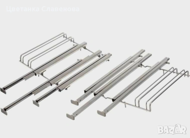 Телескопично чекмедже за фурни Bosch Siemens Neff Gaggenau с пълно изтегляне с 3 нива, снимка 3 - Печки, фурни - 53111751