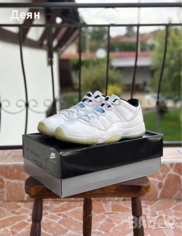 Jordan 11 low legend blue Nike Оригинални! AV2187-117