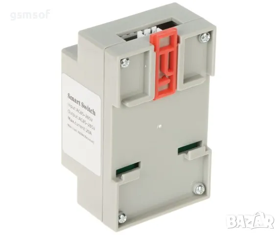 20А WiFi Смарт термостат - прекъсвач с за DIN шина с термодатчик Tuya Smartlife, снимка 5 - Друга електроника - 49266349