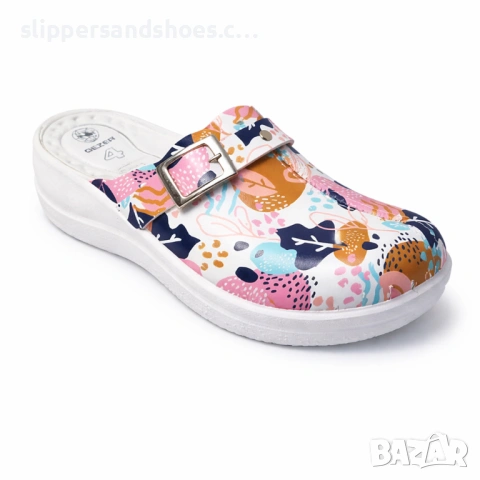 Дамско Анатомично Сабо „Цветна Фантазия“GEZER 36/41