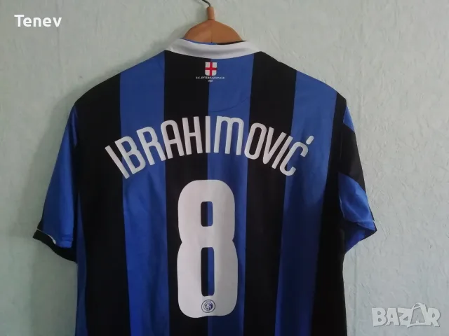 Интер Милан Ибрахимович оригинална тениска фланелка Inter Milan Ibrahimovic екип , снимка 3 - Тениски - 37815151