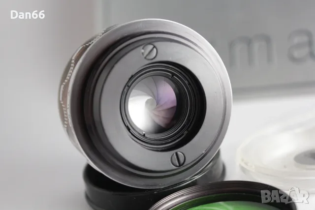 Carl Zeiss JENA T TESSAR 50mm f/2.8 M42 Mount - компактен обектив 12 ламела, снимка 4 - Обективи и филтри - 55980125