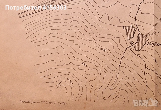 План на София преди 1878., снимка 3 - Антикварни и старинни предмети - 53541870