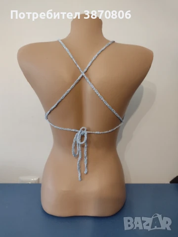 Дамско бюстие от вискоза и памук, размер S, XS, снимка 3 - Корсети, бюстиета, топове - 50693237