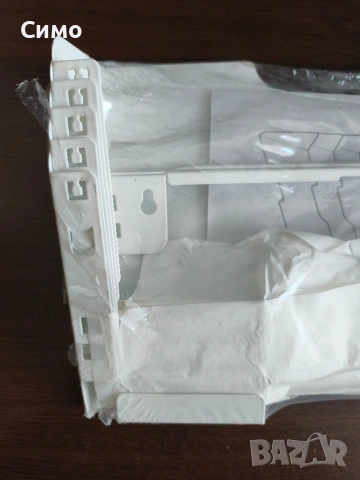 IKEA - Нова Метална Стенна Поставка за Списания, снимка 8 - Етажерки - 53800600