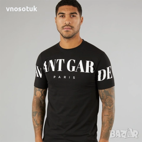 Черна мъжка тениска Criptic Avant Garde-номер XL