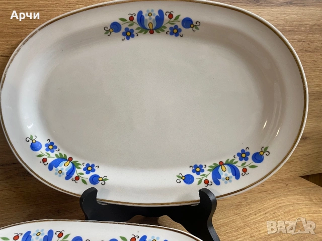 Полски порцеланов сервиз за хранене -LUBIANA, снимка 3 - Сервизи - 53660615