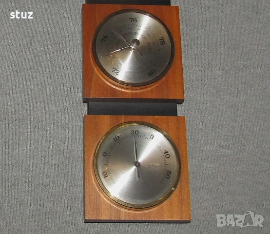 Tроен уред за стена, барометър, влагомер и термометър , снимка 5 - Други - 53572039