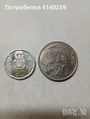 НОВА ЗЕЛАНДИЯ МОНЕТИ , снимка 2 - Нумизматика и бонистика - 53742156