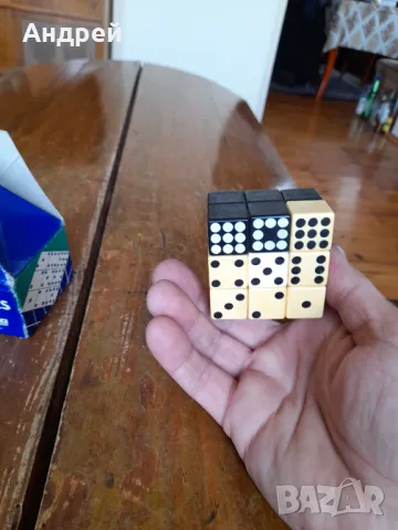 Стар играчка за редене,подреждане Magik Dominoes, снимка 5 - Други ценни предмети - 50082305