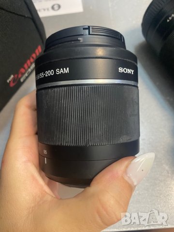 Обектив Sony SAL-55200-2 DT 55-200mm f/4-5.6 , снимка 1 - Обективи и филтри - 41817844