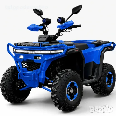 ATV BULLMAX POWERSPORT 150CC полуавтоматични скорости, мощният мотор - 2026г, 8” Гуми
