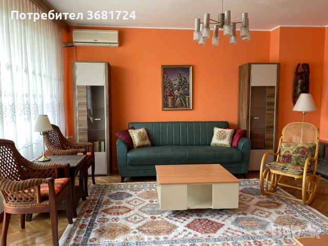 Дава под наем 3-СТАЕН,  град София, Гео Милев, До Плиска 800 €, снимка 2 - Апартаменти - 53810504