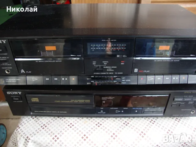 Sony TC_W200__Sony CDP_670