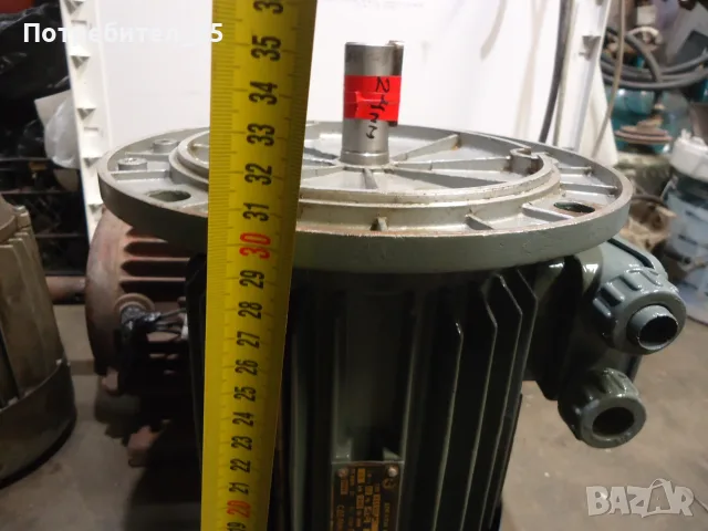 Трифазен фланцов ел.мотор 1,5KW - 940 об/мин., снимка 4 - Електродвигатели - 55965279