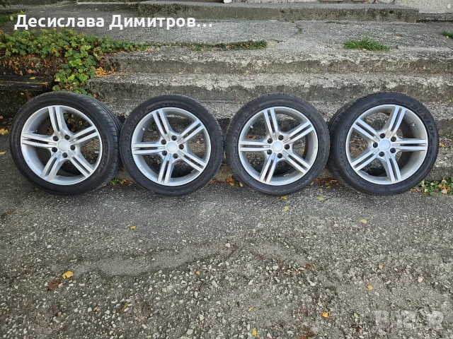 4 бр. лети  джанти 17 ски  5х114.3  7.5J  ет 40