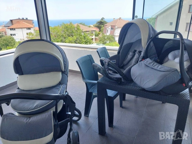 Количка 3в1+ гнездо подарък , снимка 2 - Детски колички - 53490571