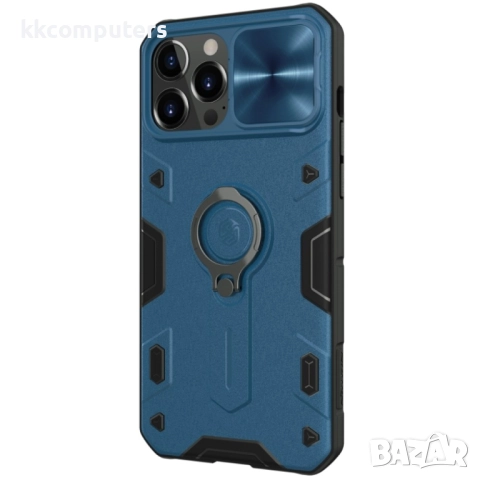 Apple iPhone 13 Pro Удароустойчив NILLKIN CamShield/ Ring Holder Калъф и Протектор, снимка 5 - Калъфи, кейсове - 52818796