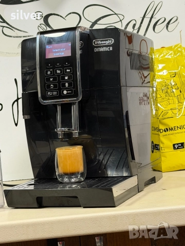 Кафемашина кафе автомат delonghi dinamica с гаранция, снимка 8 - Кафемашини - 52243364
