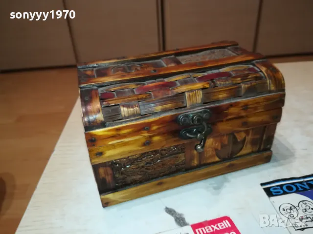 ДЪРВЕНА КУТИЯ-АНТИКА ОТ ФРАНЦИЯ 1412241928, снимка 9 - Антикварни и старинни предмети - 48348447