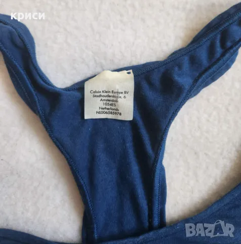 Дамско бюстие Calvin Klein оригинално, снимка 3 - Корсети, бюстиета, топове - 47345815