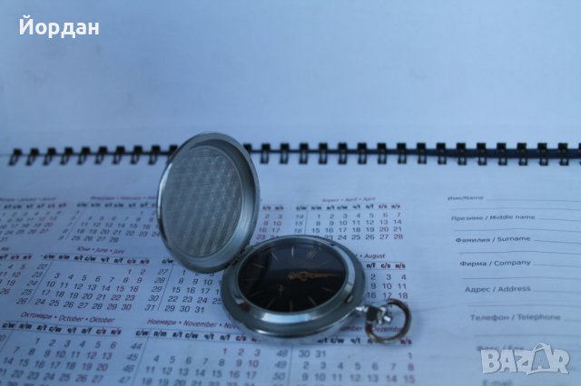 СССР джобен часовник ''Самара-Победа'', снимка 6 - Антикварни и старинни предмети - 41397065