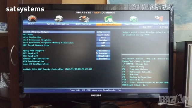 Дънна платка Gigabyte GA-H81M-DS2 Socket LGA1150, снимка 12 - Дънни платки - 50912299