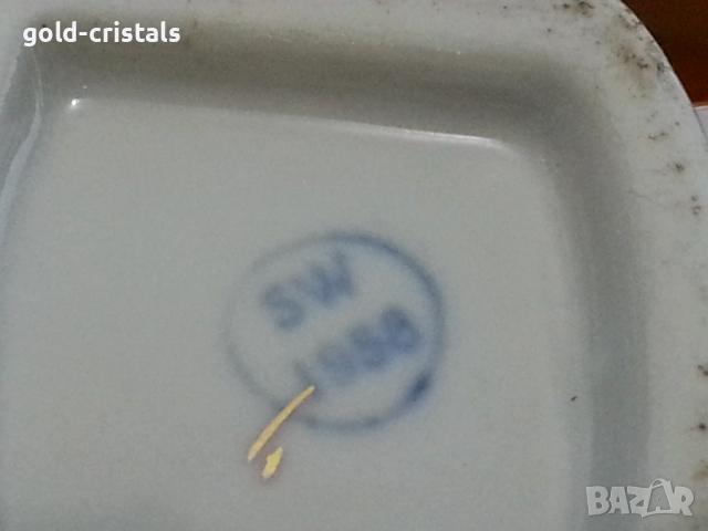 Стар български порцелан бъклица , снимка 3 - Антикварни и старинни предмети - 36173749