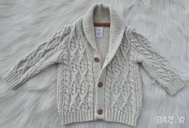 Бебешка жилетка H&M 3-6 месеца, снимка 3 - Жилетки и елечета за бебе - 52152223