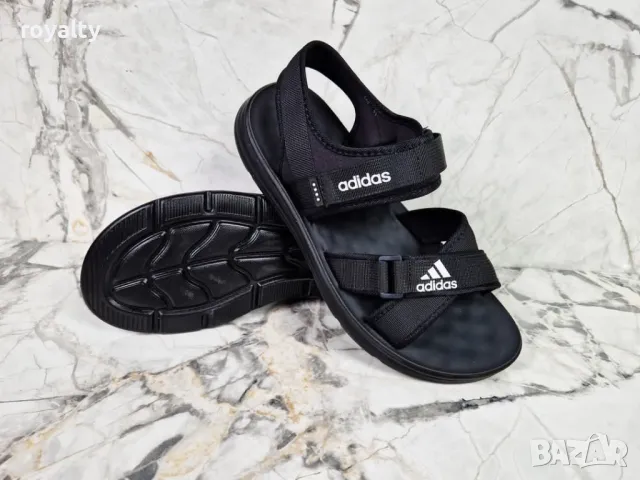 Adidas мъжки черни сандали , снимка 4 - Мъжки сандали - 50113195