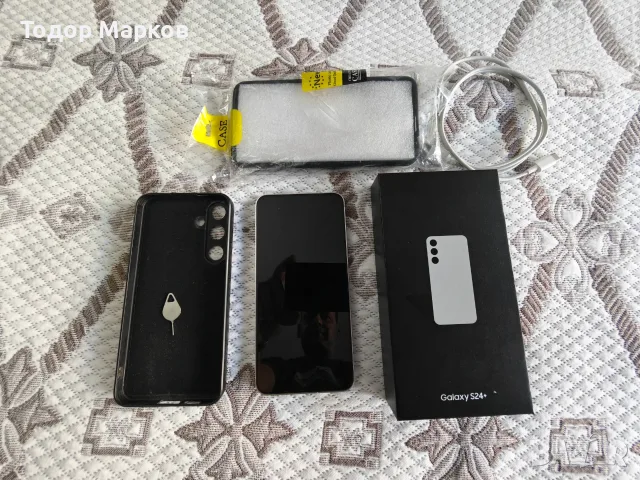 Смартфон Samsung Galaxy S24 Plus Silver 256 GB, снимка 4 - Samsung - 56012121