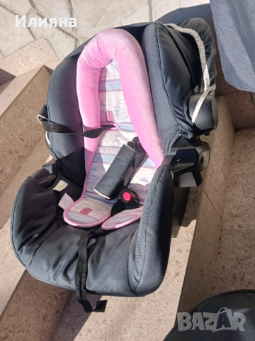 Детска количка 2 в 1 с летен и зимен кош, снимка 6 - Детски колички - 52814505