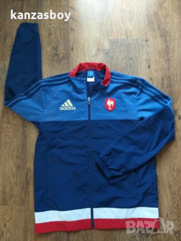 adidas Mens Presentation Jacket France - страхотно мъжко горнище КАТО НОВО, снимка 5 - Спортни дрехи, екипи - 35721350
