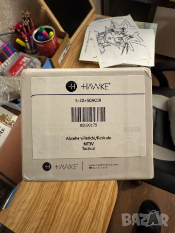 Оптика Hawke 5-20x50, снимка 7 - Оборудване и аксесоари за оръжия - 52814977