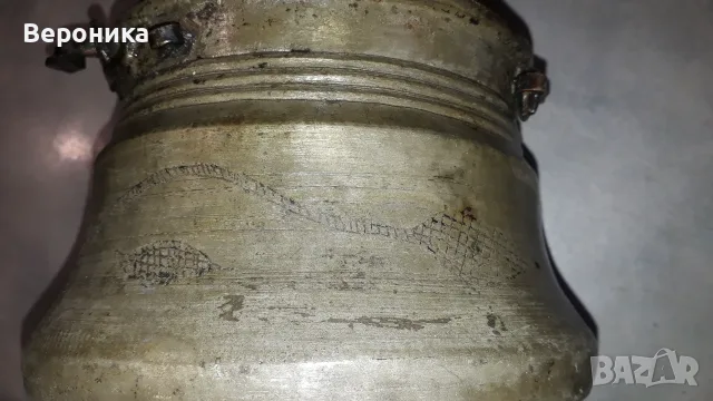 Старо менче бакър с капак от 1895, снимка 6 - Антикварни и старинни предмети - 55867324