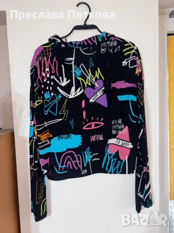 Риза- Bershka , снимка 3 - Блузи с дълъг ръкав и пуловери - 52472316