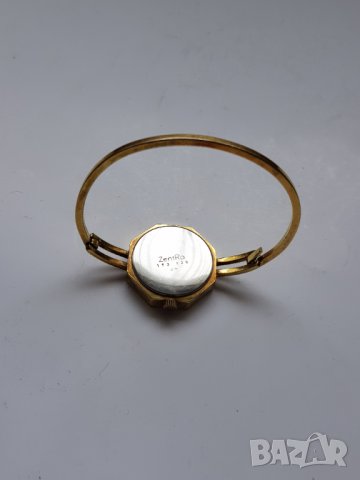 Дамски позлатен  механичен часовник Zentra 17 jewels, снимка 11 - Дамски - 35784808