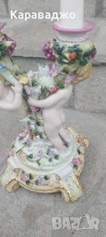 Порцеланов Свещник, снимка 8 - Декорация за дома - 49956683