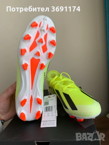 Adidas Crazyfast/Оригиниални Адидас футболни обувки/бутонки 44, 44 2/3, снимка 5 - Футбол - 53288863
