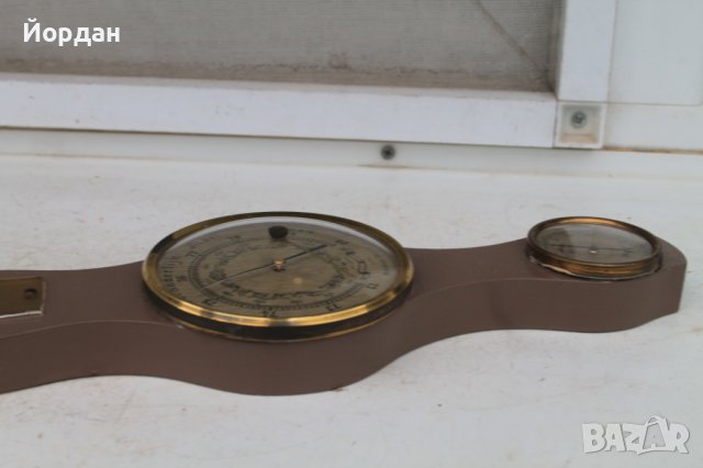 Барометър с термометър , снимка 11 - Други ценни предмети - 40405261