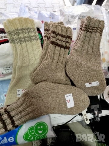 вълнени чорапи, снимка 5 - Други - 52501506