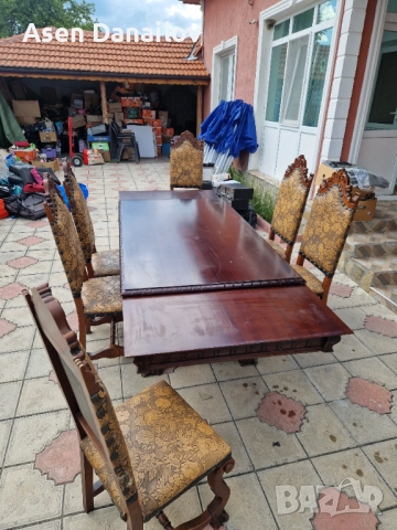 Дъбова маса, снимка 5 - Маси - 51870908