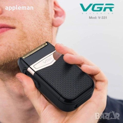 Безжична самобръсначка VGR V-331 Професионална, снимка 2 - Електрически самобръсначки - 53619061