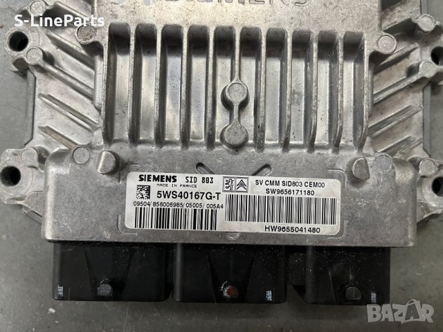 Компютър двигател ECU SIEMENS SID 803 Peugeot 307 407 Пежо 307 407 2.0HDI 2.0ХДИ 136к.с pejo #44, снимка 2 - Части - 41715762