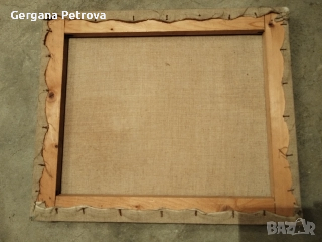 Картина масло 80-те години, снимка 3 - Картини - 52152121