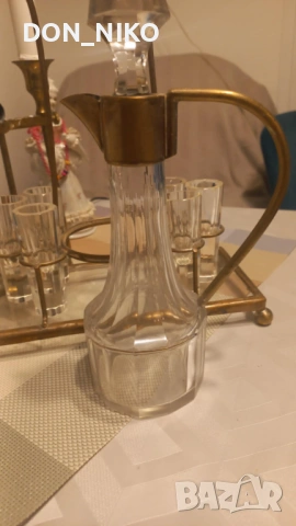 Сервиз за Ликьор, снимка 4 - Антикварни и старинни предмети - 53832489