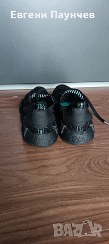 Отлични дамски маратонки Adidas NMD primeknit в размер 38 черно и зелено , снимка 2 - Маратонки - 53470489