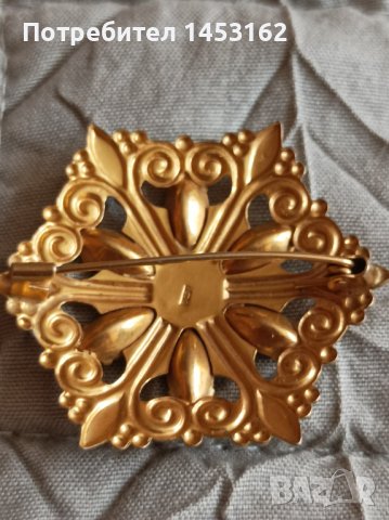 Старинна руска брошка , снимка 2 - Други - 40767746