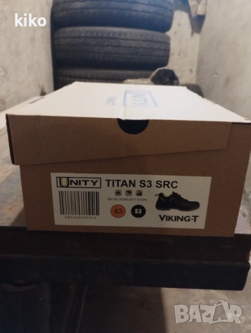 Работни обувки TITAN S3 SRC Viking-T + подарък, снимка 5 - Други - 51835525